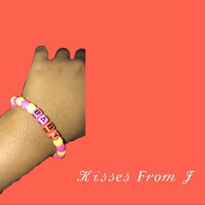 VSCO Girl style custom made bead bracelet